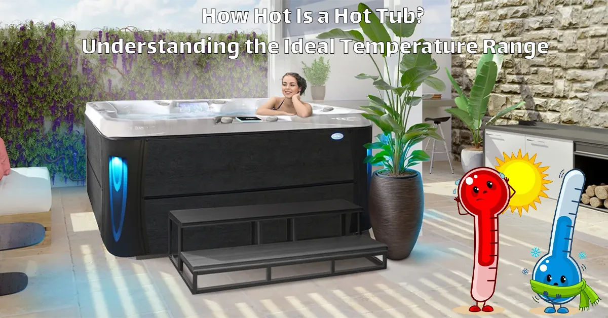 Outdoor Cal Spas hot tub promoting premium spa quality with Cal Spas logo and blog title overlayed.
